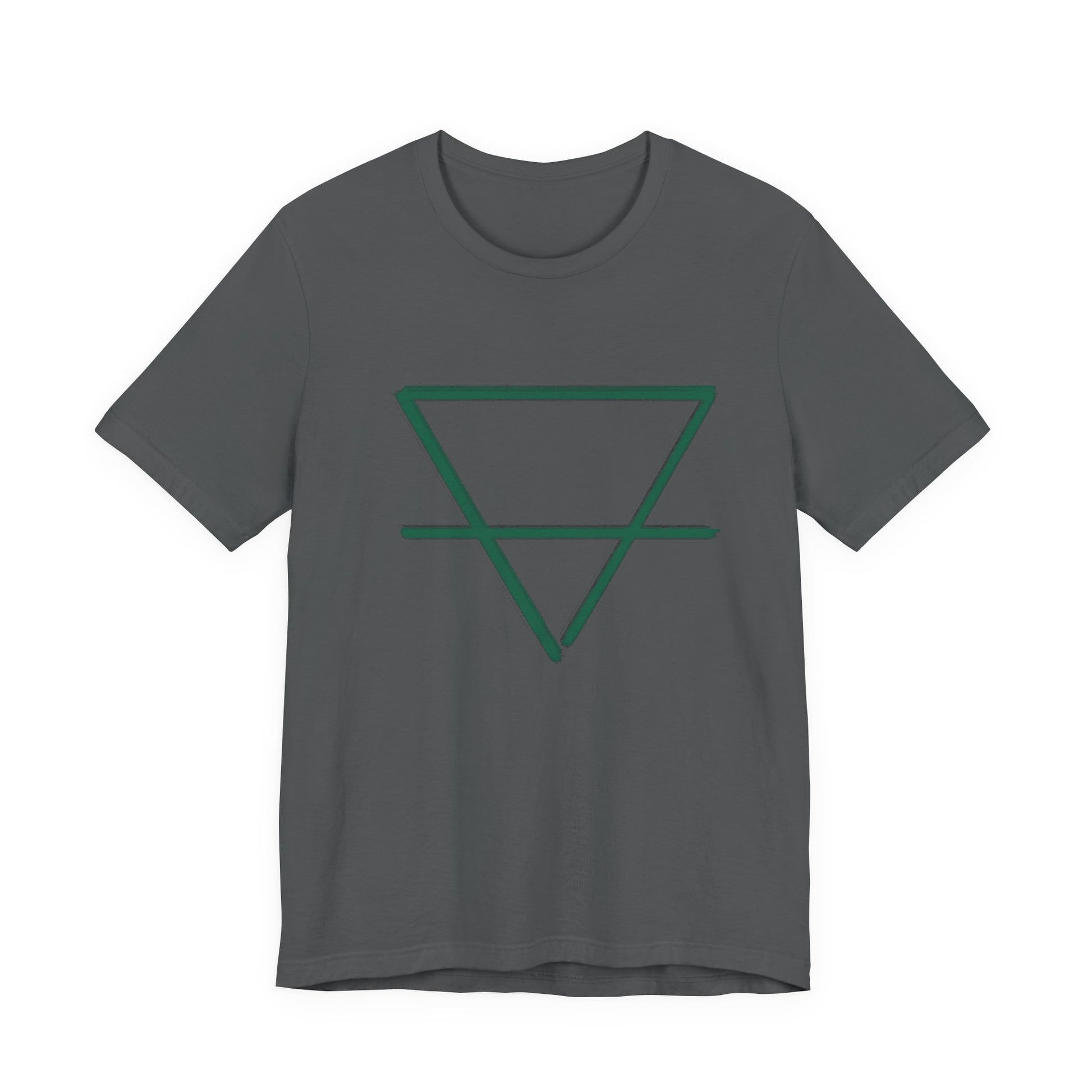 EARTH - Element Symbol - Organic T-Shirt - 100% Cotton- Unisex Women's & Men's - Selva Tierra Art