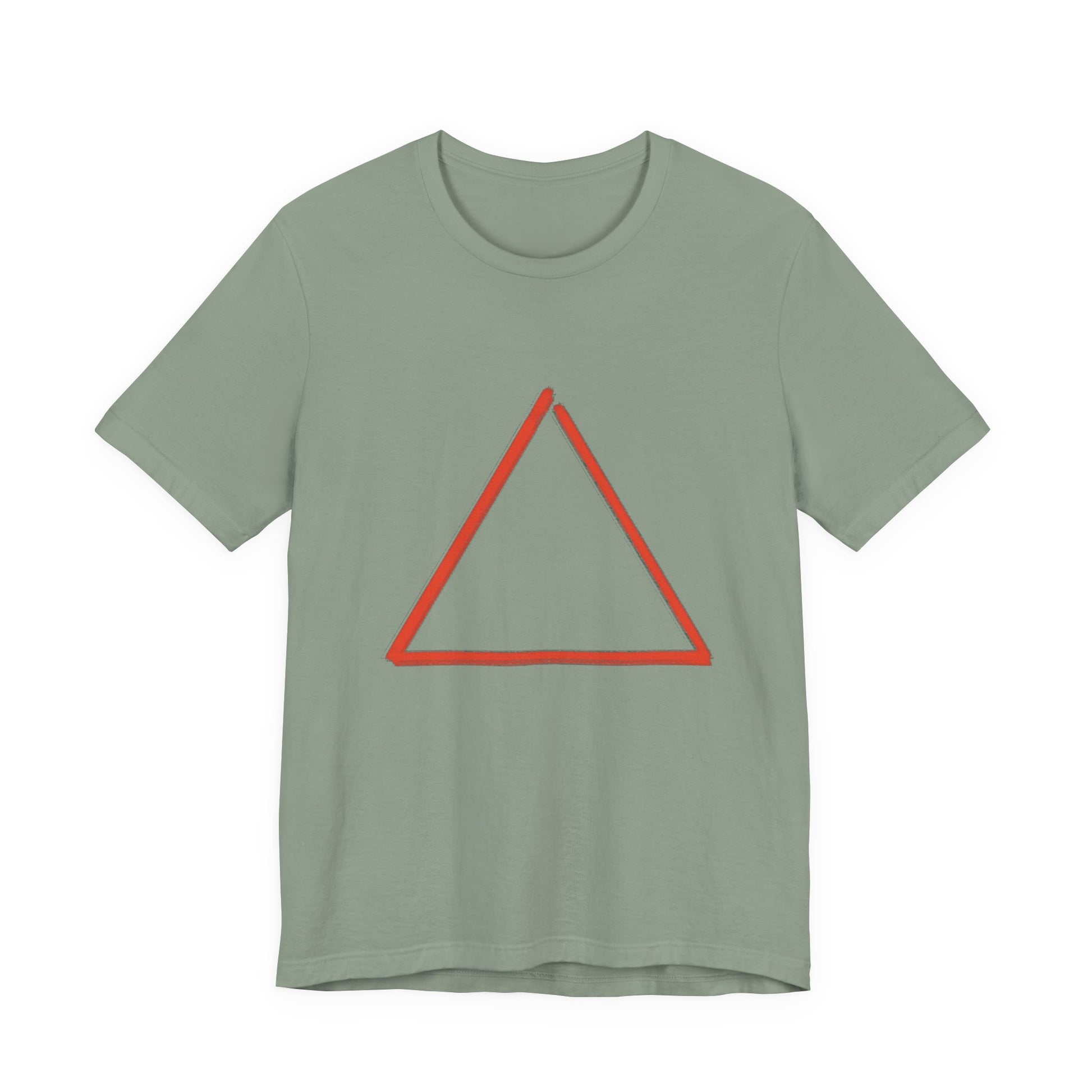 FIRE - Element Symbol - Organic T Shirt - 100% Cotton - Unisex Women's & Men's - Selva Tierra Art