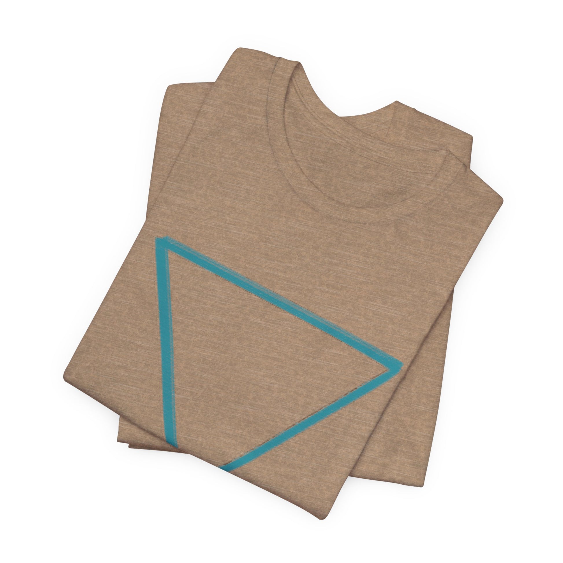 WATER - Element Symbol - Organic T-Shirt - 100% Cotton - Unisex Women's & Men's - Selva Tierra Art