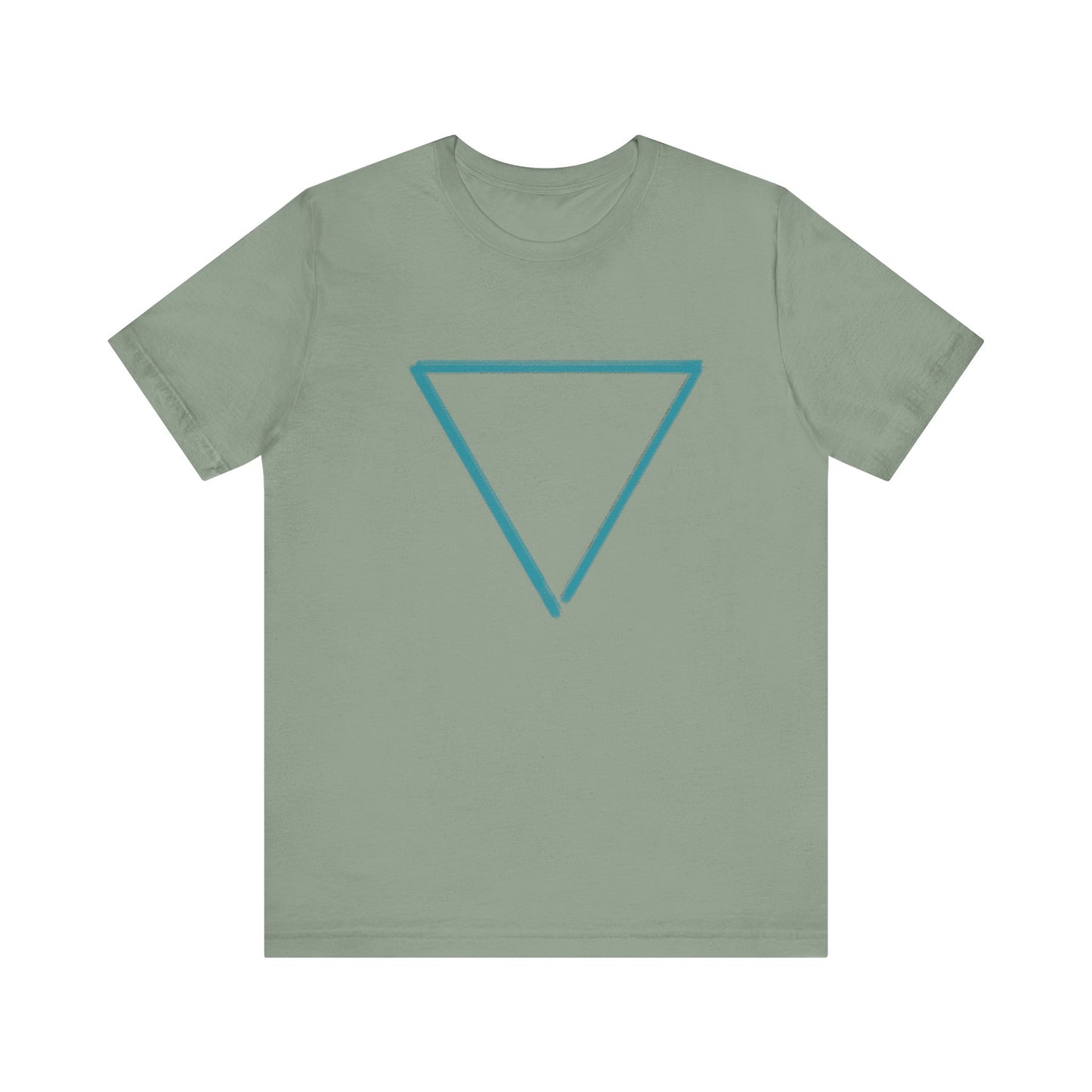 WATER - Element Symbol - Organic T-Shirt - 100% Cotton - Unisex Women's & Men's - Selva Tierra Art