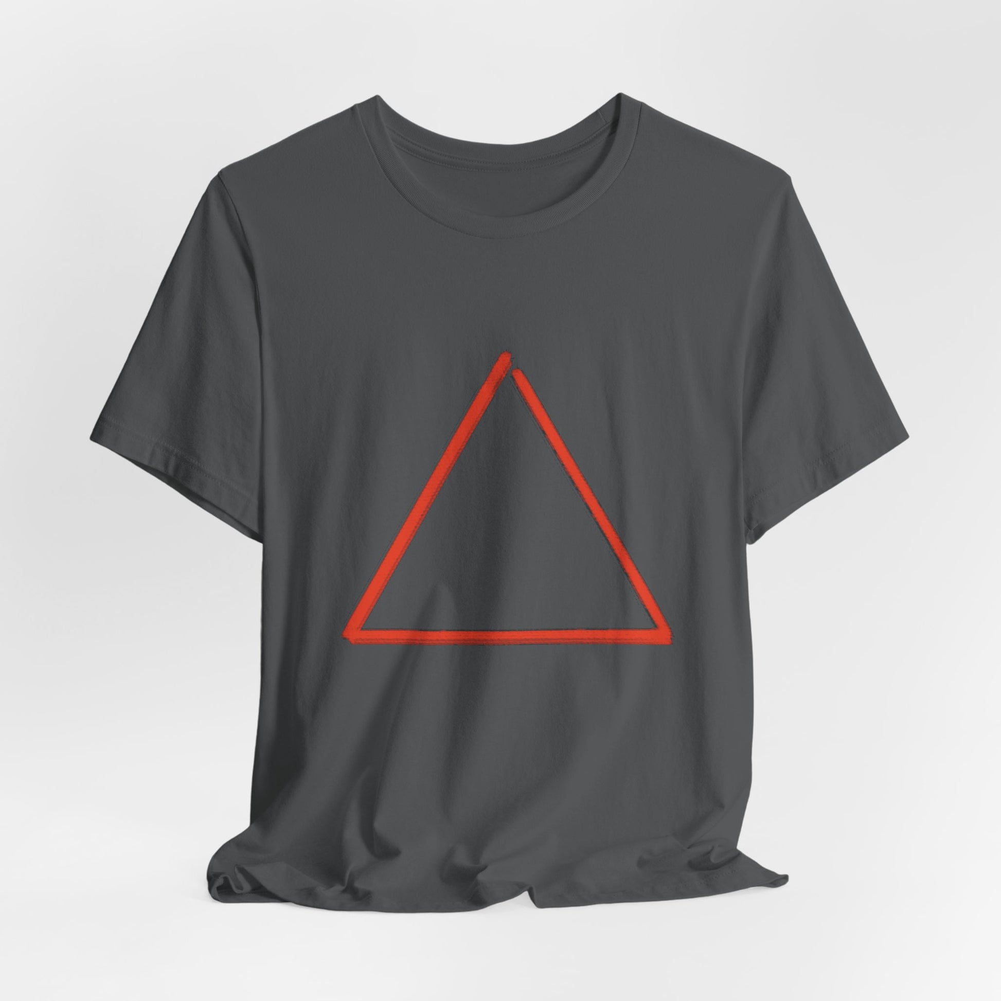 FIRE - Element Symbol - Organic T Shirt - 100% Cotton - Unisex Women's & Men's - Selva Tierra Art