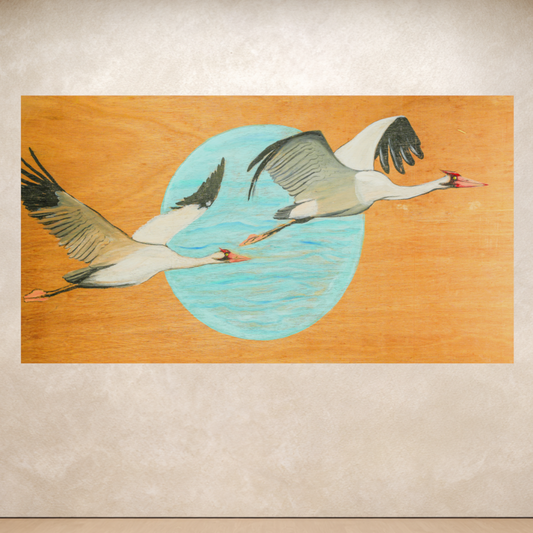 Sandhill Cranes - Selva Tierra Art